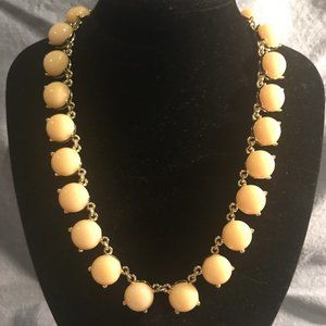 J.Crew Gold-tone Vintage Bubble Necklace EUC